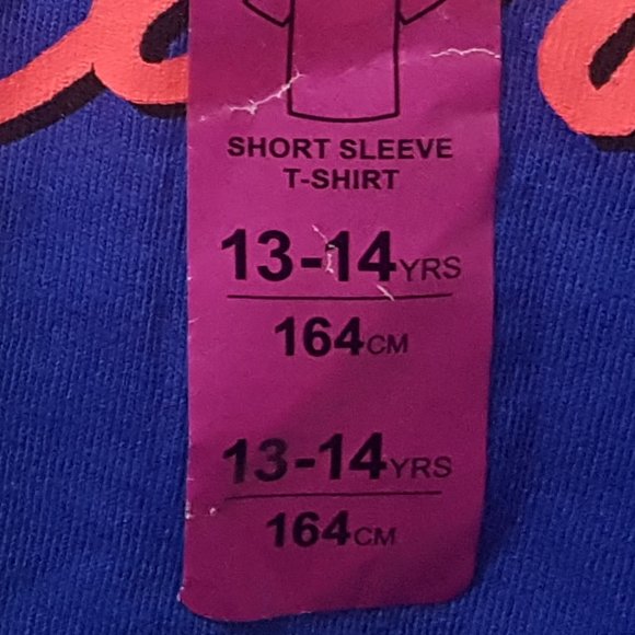 PRIMARK T-Shirt NEW Size 8-9YRS/ 13-14YRS - Picture 3 of 4